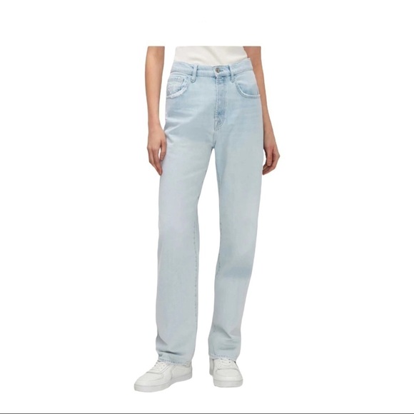 7 for all Mankind Easy Straight Jeans Size 25 - Picture 2 of 15